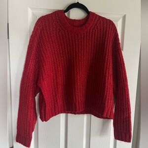 American Eagle Red Sweater